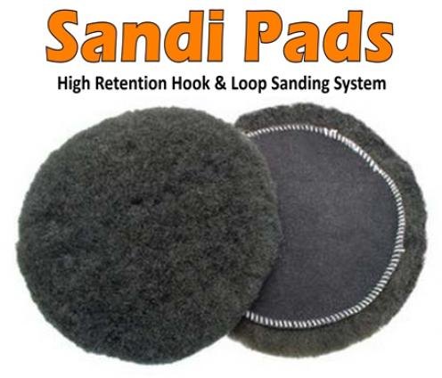 Sandi Pads Sandi Pad Genuine LambsWool Polishing Bonnet - Compatible with BS10 Bowl Sander