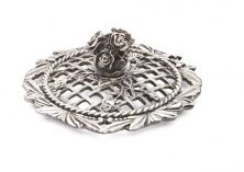 Robert Sorby Pewter Lid - Rose Topped