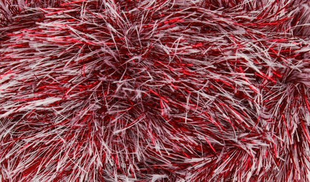 King Cole King Cole Tinsel Chunky - Red Snow