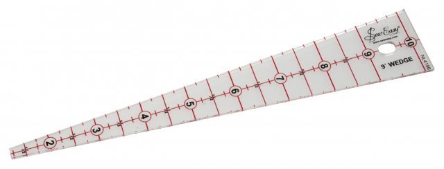 Sew Easy Sew Easy - 9° Mini Wedge Ruler: 9' x 1 5/8'