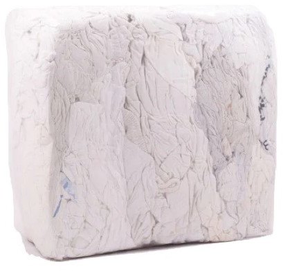 White Cotton Cloth Wiping Rag 1 kg