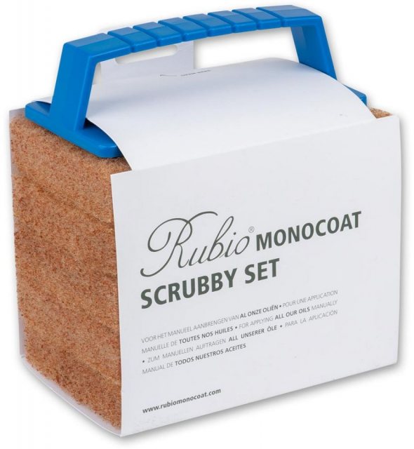 Rubio Monocoat Scrubby Set Beige 5 scrubby's / sleeve
