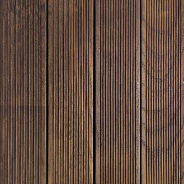 Yandles Thermo Ash Reeded Decking