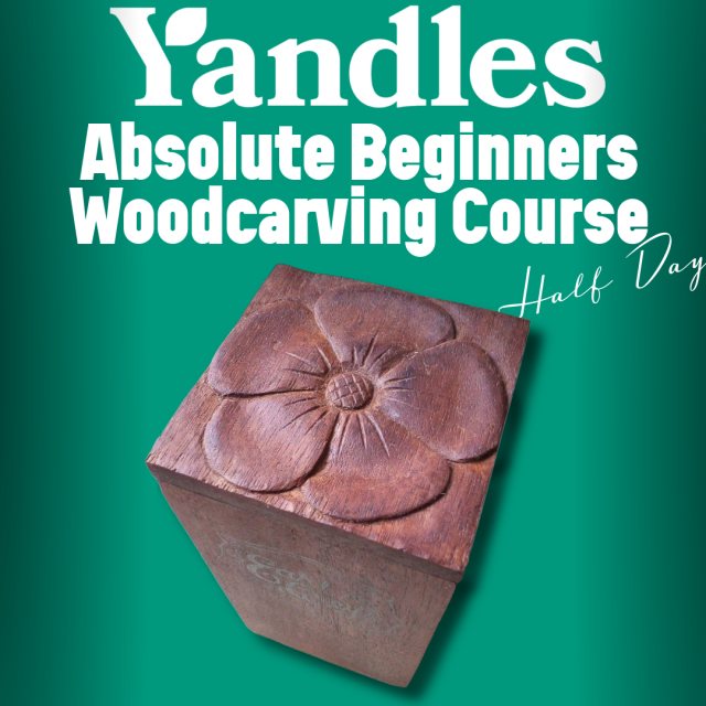 Absolute Beginners Woodcarving Half-Day Starter Course