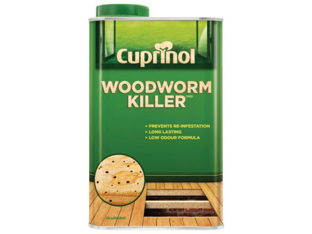 Faithfull Low Odour Woodworm Killer 1 Litre
