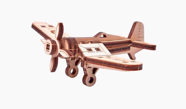 WOODTRICK  WoodTrick Corsair Plane Mini