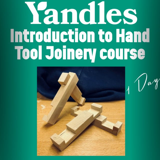 Yandles Introduction to Hand Tool Joinery 1-day course