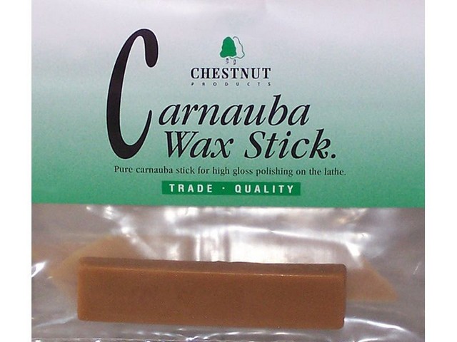 Chestnut Chestnut Carnauba Stick Wax Woodturners Wax