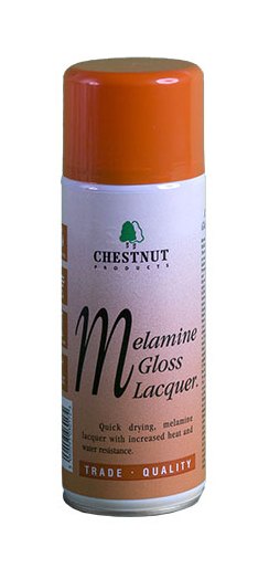 Chestnut Chestnut Melamine Gloss Lacquer 400ml Aerosol