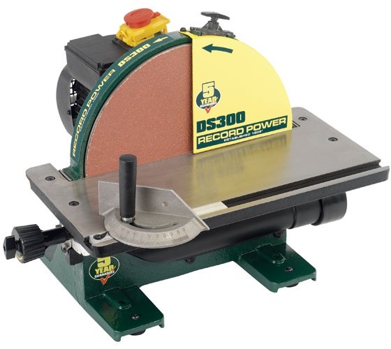 Record Power DS300 12' Disc Sander with Guard
