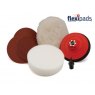 Flexipads Sanding & Polishing Kit M14 & 6mm GRIP® DK1 DIY Drill Kit Wood, Metal, Plastics, Automotiv
