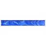 19mm Round Acrylic Pen Blank, Dark Blue with White Swirl