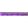 19mm Round Acrylic Pen Blank, Light Purple with Black Swirl