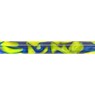 19mm Round Acrylic Pen Blank, Yellow with Blue Swirl