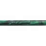 19mm Round Acrylic Pen Blank, Dark Green with Black Swirl