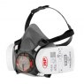 JSP Force 8 Half Face Respirator Complete with Press To Check P3 (F-4003) Filters