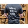 LumberJack LumberJack Tools Official T-Shirt 'Im so reliable you won't see me for sawdust' - Black XXL