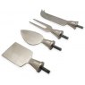 Four Piece Cheese Knife and Fork Set