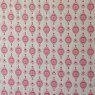 New Delhi Indian Tiles Pink Cotton Fabric