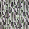 Green Triangles Abstract Cotton Fabric