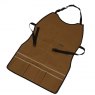 Carpenters Heavy-Duty Tear Resistant Fabric Apron with 7-Pockets - Colour Natural