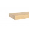Side View of a Solid Ash Shelf