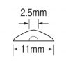 Trend Trend 3-Inch Fine Diamond Mini Tapered File for Woodworking, Gardening & Domestic Tooling, DWS/TF3M/