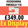 Husqvarna Viking EMERALD 118 Sewing Machine( EX DISPLAY)