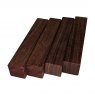 CHUNKY CUT: Exotic Rosewood Sonokelling Hardwood Woodturning Pen Blanks SOLD AS A PAIR 1" x 6"