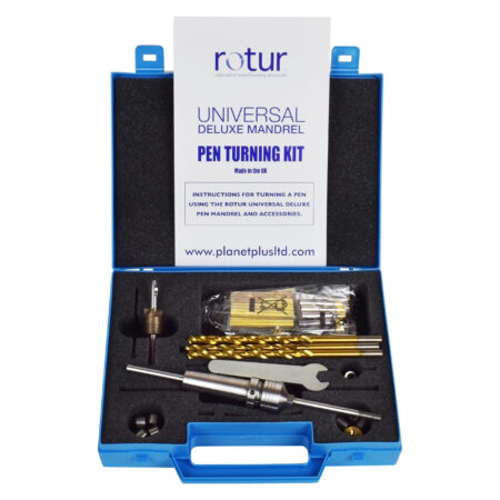 planet rotur deluxe colleted mandrel pen turning kit #penturning #colleted #planetrotur