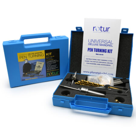 planet rotur deluxe colleted mandrel pen turning kit #penturning #colleted #planetrotur