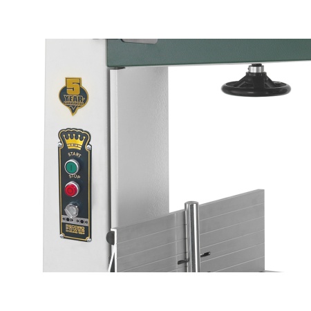 record power sabre 450 bandsaw switch close up