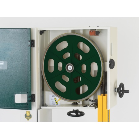 record power sabre 450 bandsaw cast itron bandwheel
