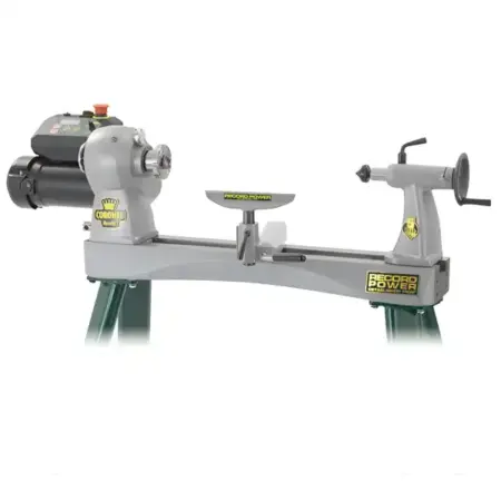 Record Power Coronet Herald Cast Iron Wood Lathe with Variable Speed M33