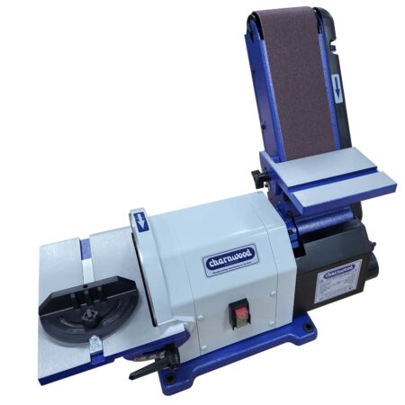 Charnwood 4” x 8” Belt & Disc Sander BD48 with Induction Motor