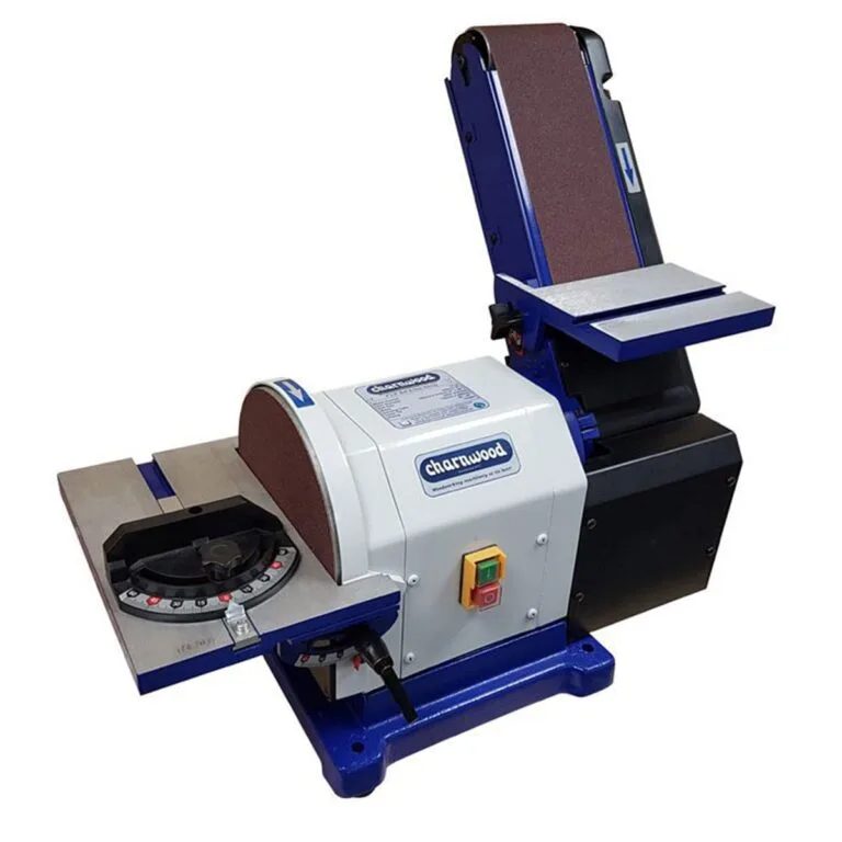 Charnwood 4” x 8” Belt & Disc Sander BD48 with Induction Motor
