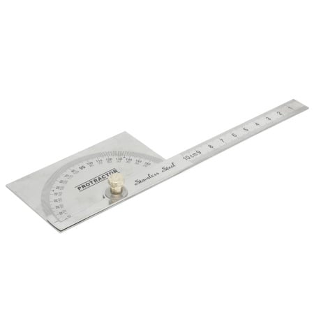 Planet steel protractor with arm #protractor #measuring