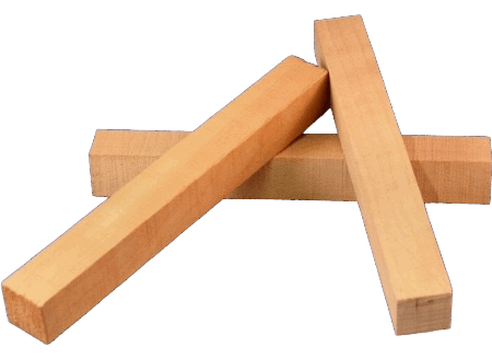 Steamed Pear Hardwood Pen Blanks Pack of 5