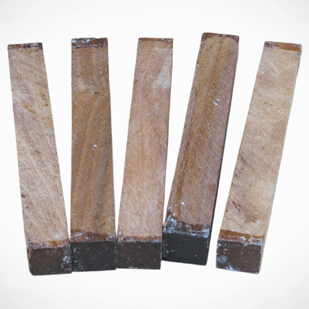 African Brown Ivory Hardwood Pen Blanks Pack of 5