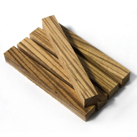 West African Zebrano / Zebrawood Hardwood Exotic Pen Blanks Pack of 5