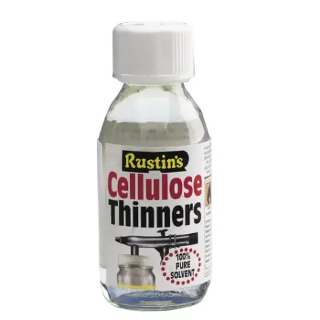 Rustins Cellulose Thinners 125ml 100% pure solvent