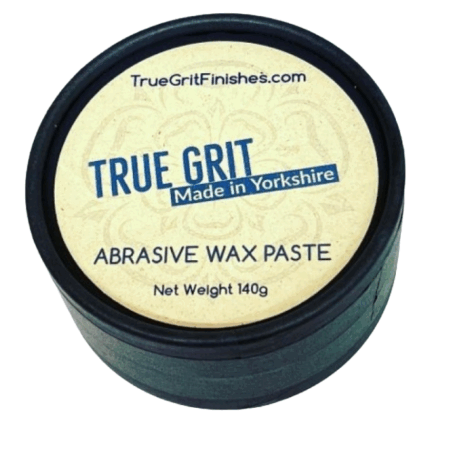 True Grit Original Woodturners Abrasive Paste Wax - Made in Yorkshire!