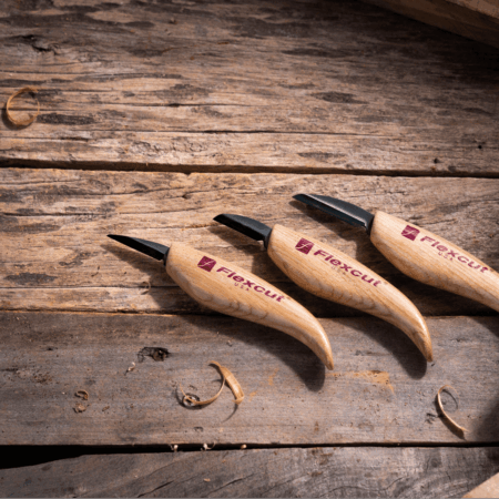 Flexcut KN500 Starter Knife Set with Compound