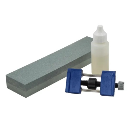 Oilstone 200mm & Honing Guide Kit complete with oil and Honing Guide