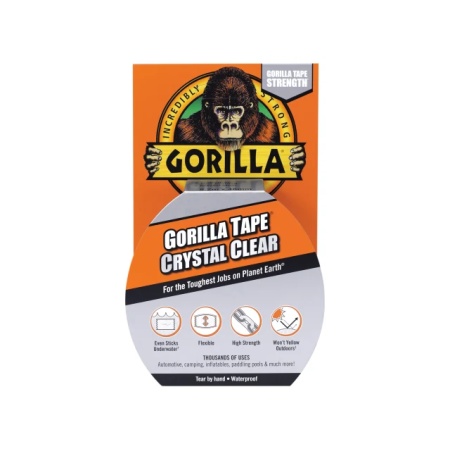 Gorilla Tape Clear Repair 48mm x 8.2m