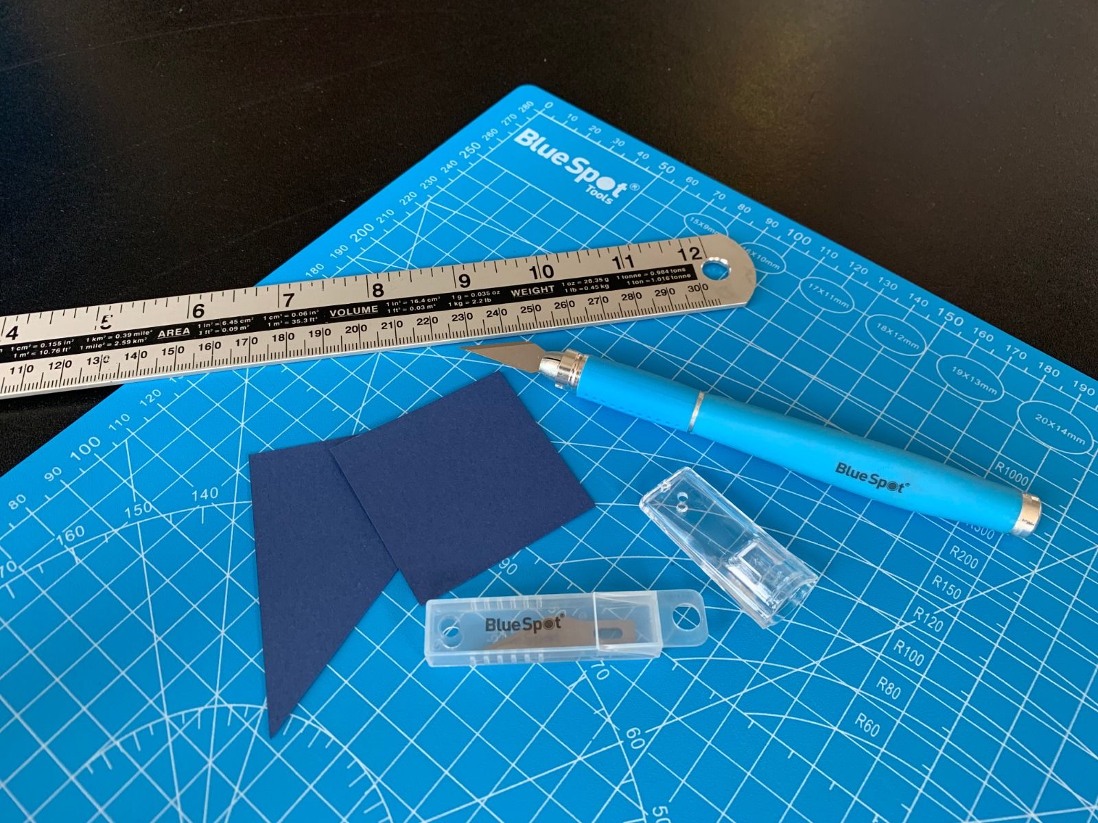 BlueSpot Soft Grip Precision Craft Knife & Blades B/S29612 for Trimming, Cutting & Hobby Craftwork B - Image 2