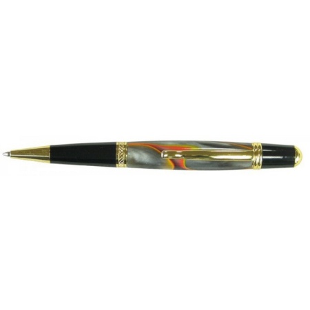 Sierra Twist Pen, Gold & Black