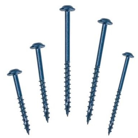 Kreg Blue-Kote WR Pocket Screws - 64mm / 2-1/2'