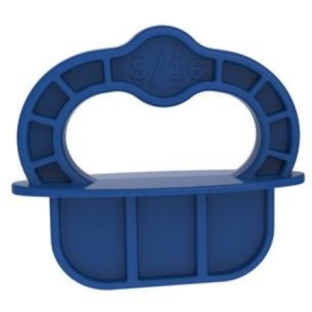 Kreg Deck Jig? Spacer Rings - Blue - 5/16'