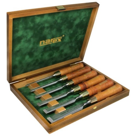 Narex Set of bevel edge chisels PREMIUM, WOOD LINE PLUS 6-10-12-16